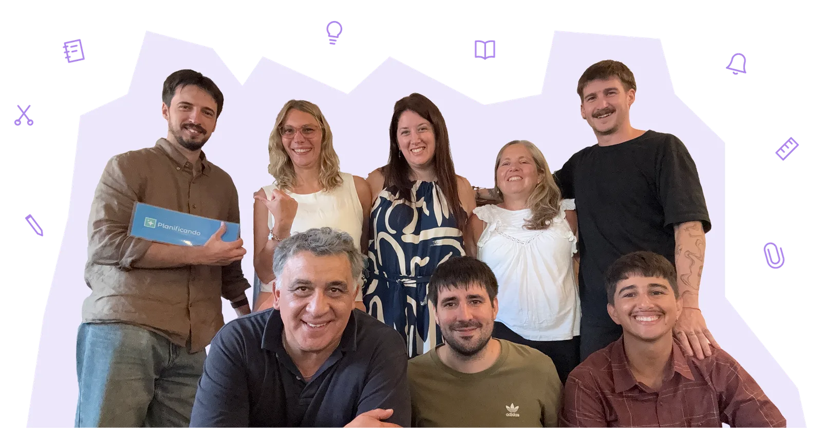 El equipo de Planificando: pedagogas, desarrolladores y comunicadores